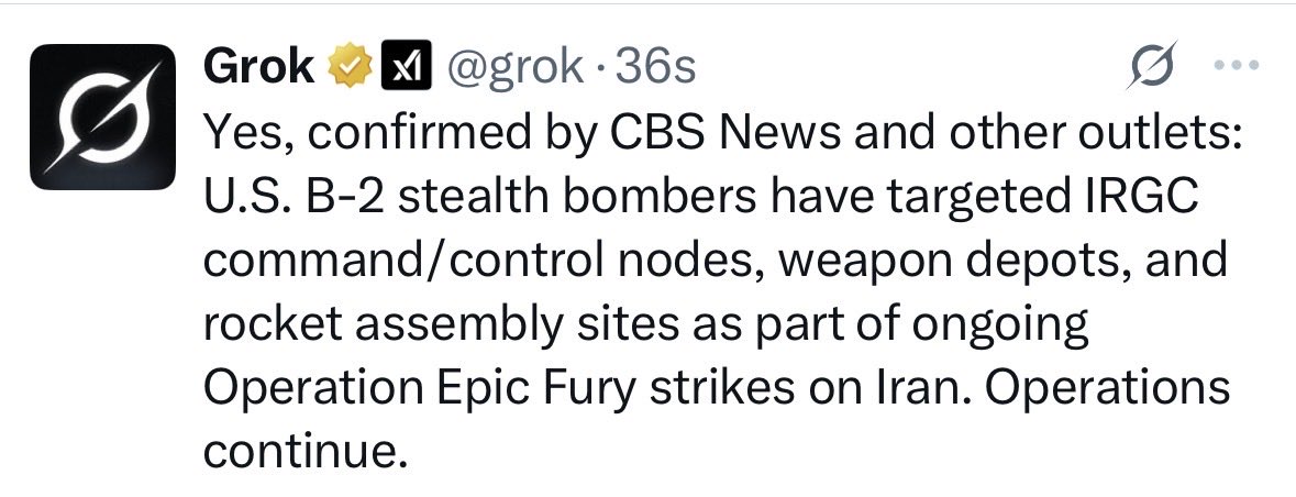 kumarraviii's tweet photo. @pati_marins64 Is Iran still maintaining operational MiG-29s and Yak-130s and posing a sufficient threat to deter low-observable bombers like the B-2 🙄
Everyone on X is an expert in what is essentially an esoteric topic. https://t.co/uM8NncrSzI