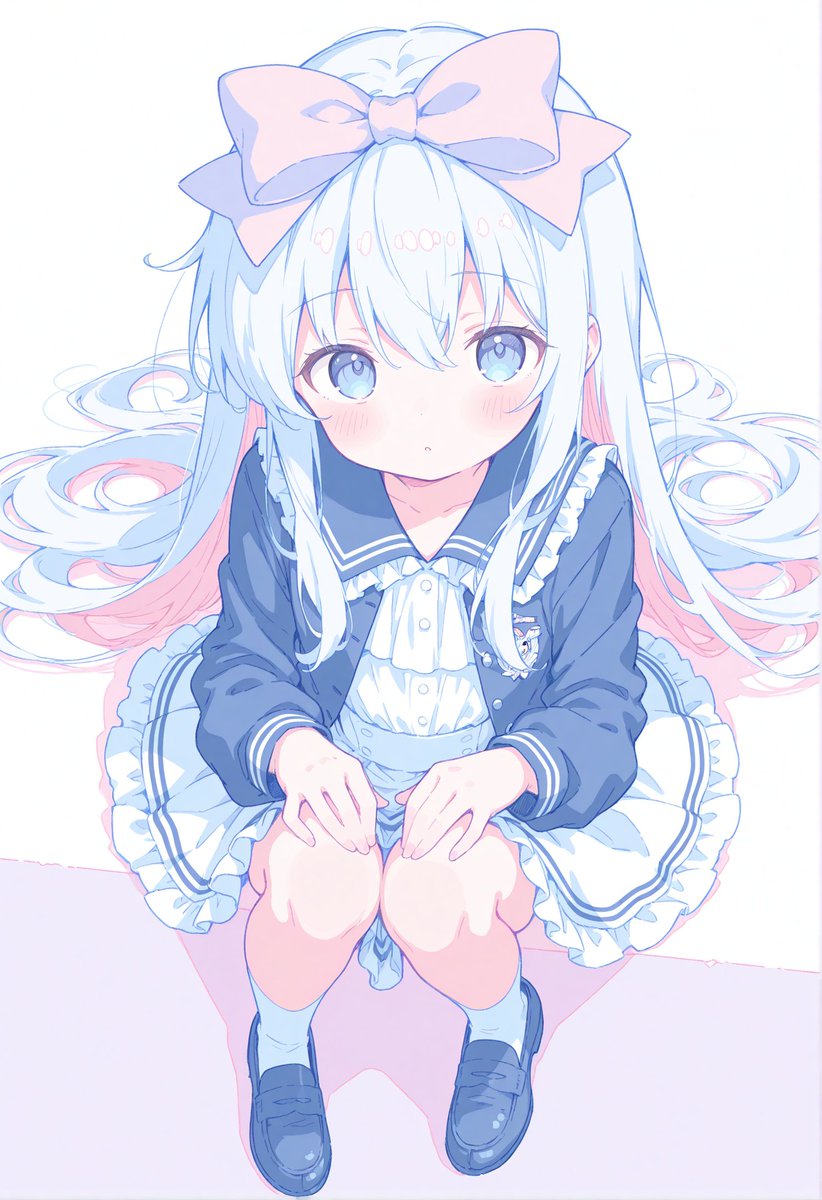 PhD_illust's tweet photo. 大きなリボンかわいい！ https://t.co/D6lF75npFU