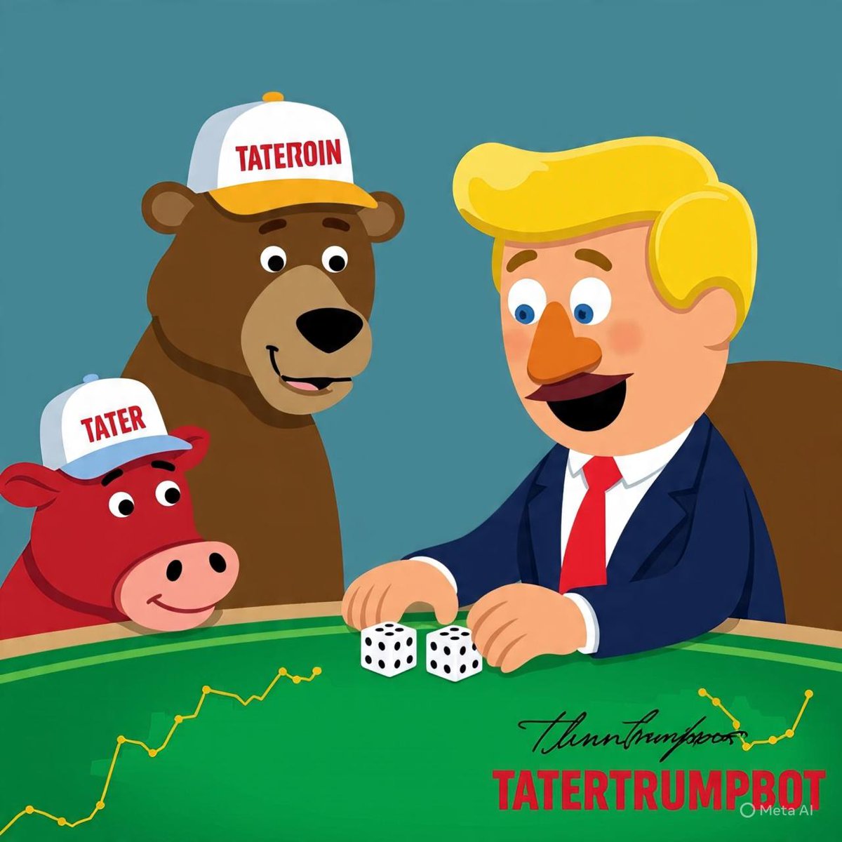 tatertrump89's tweet image. AMERICA NEEDS $TATER COIN NOW MORE THAN EVER! 100% community rewards, Pump.fun tokenomics... let's make crypto great again! #Trump2024 #TaterCoin #Crypto #Blockchain #Altcoin #Invest #Hodl #Moon #Lambo #CryptoCurrency #Bitcoin #CryptoNews #CryptoEducation