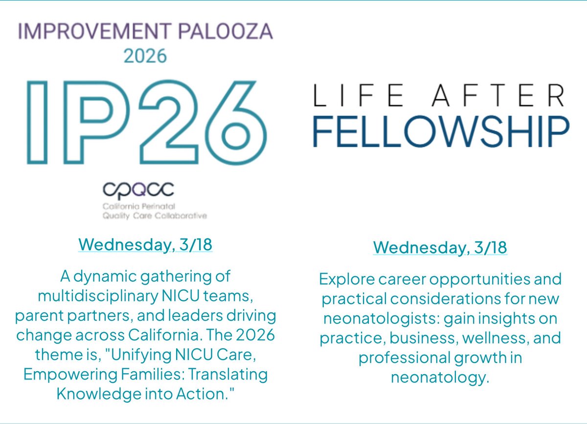 California Association of Neonatologists (CAN) tweet media