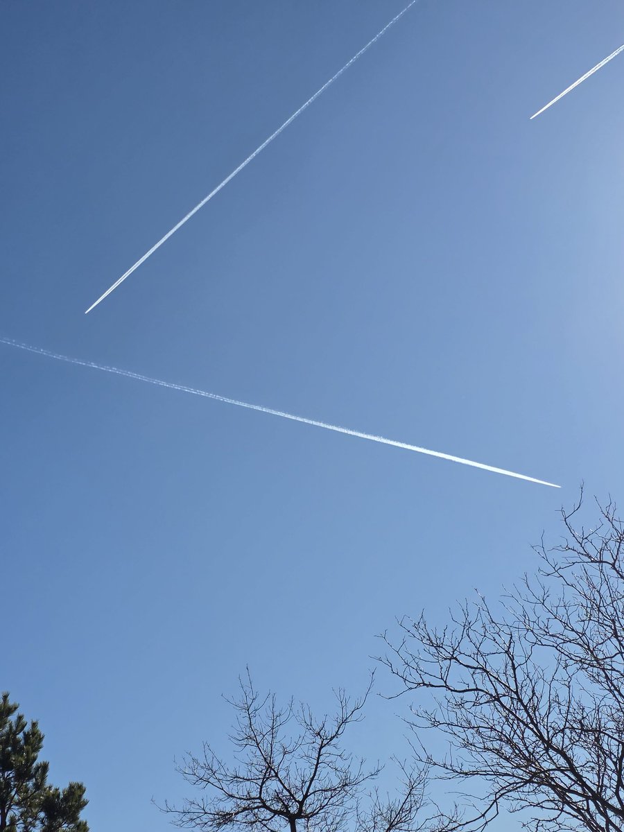 Perfectly sunny beautiful day. Tomorrow supposed to "cool off"
#GeoEngineering #weathermodification #toxicskies