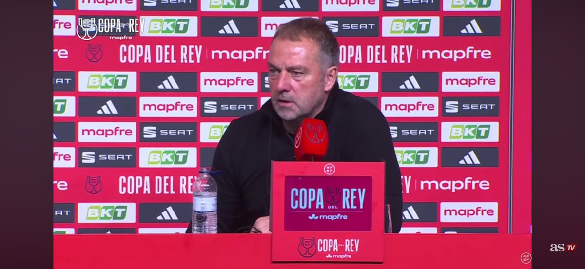 Barca_Buzz's tweet photo. 🎙️  Hansi Flick on the great performance of the players. 

🗣️ “ Everyone was tired because they gave everything on the pitch, more than 100%. I think the fans are also happy with this match, even if they’re a bit disappointed, which is normal. They gave absolutely everything; it was fantastic.”