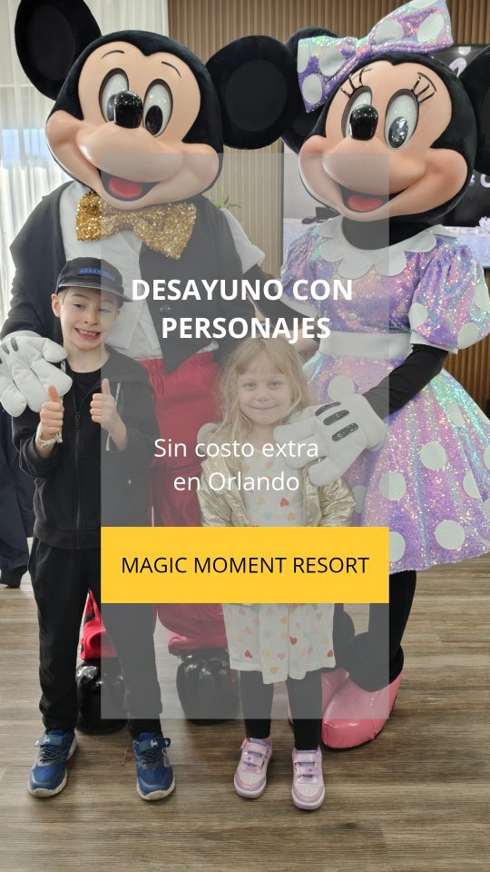 Sabías que en Orlando podés tener un desayuno GRATIS con personajes?👸🏼🦸

📣 Guardá y compartí este dato poco conocido

Nos alojamos en @magicmomentresort , que incluye un increíble desayuno buffet con opciones calientes, frías y hasta waffles de Mickey!… instagr.am/p/DVcMm2FDanR/