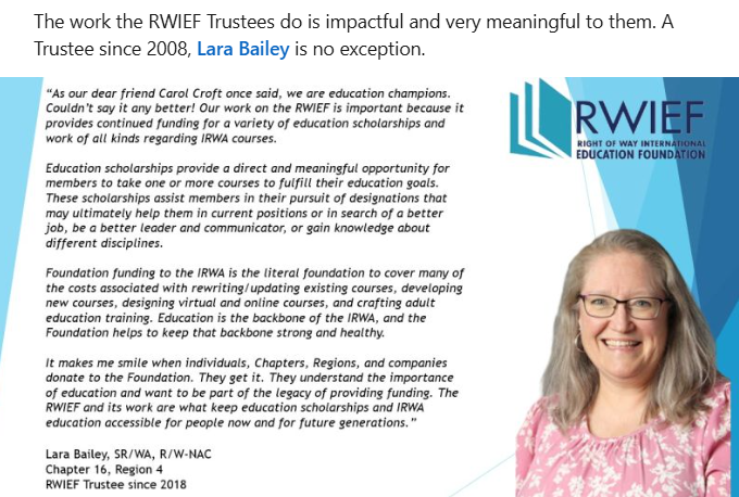 Right of Way International Education Foundation tweet media