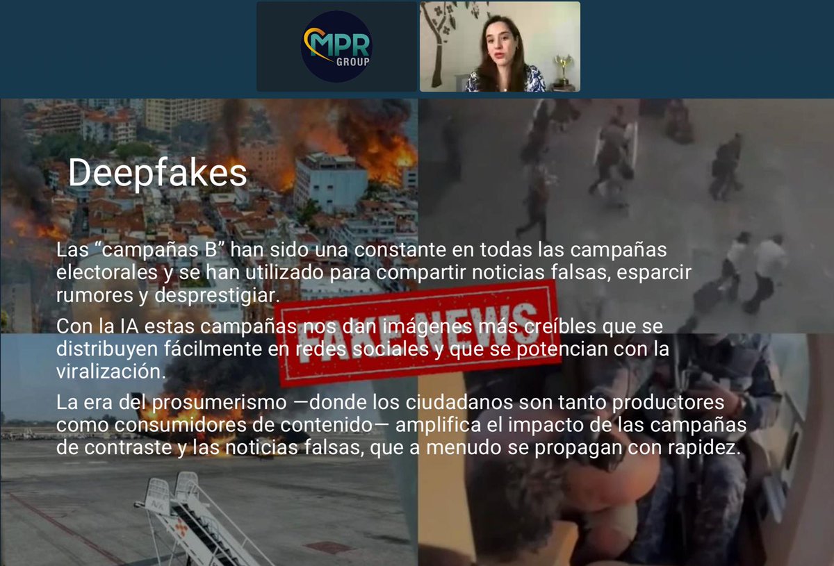“Las campañas B no son nuevas. Lo nuevo es que ahora las imágenes falsas son más realistas y se viralizan más rápido.” <a href="/LaChif/">Alejandra Lopez</a>

➡ APROVECHA UN MES GRATIS DE SUSCRIPCIÓN: patreon.com/BIPONTINO/rede…

#FakeNews #ComPol #BIPONTINO