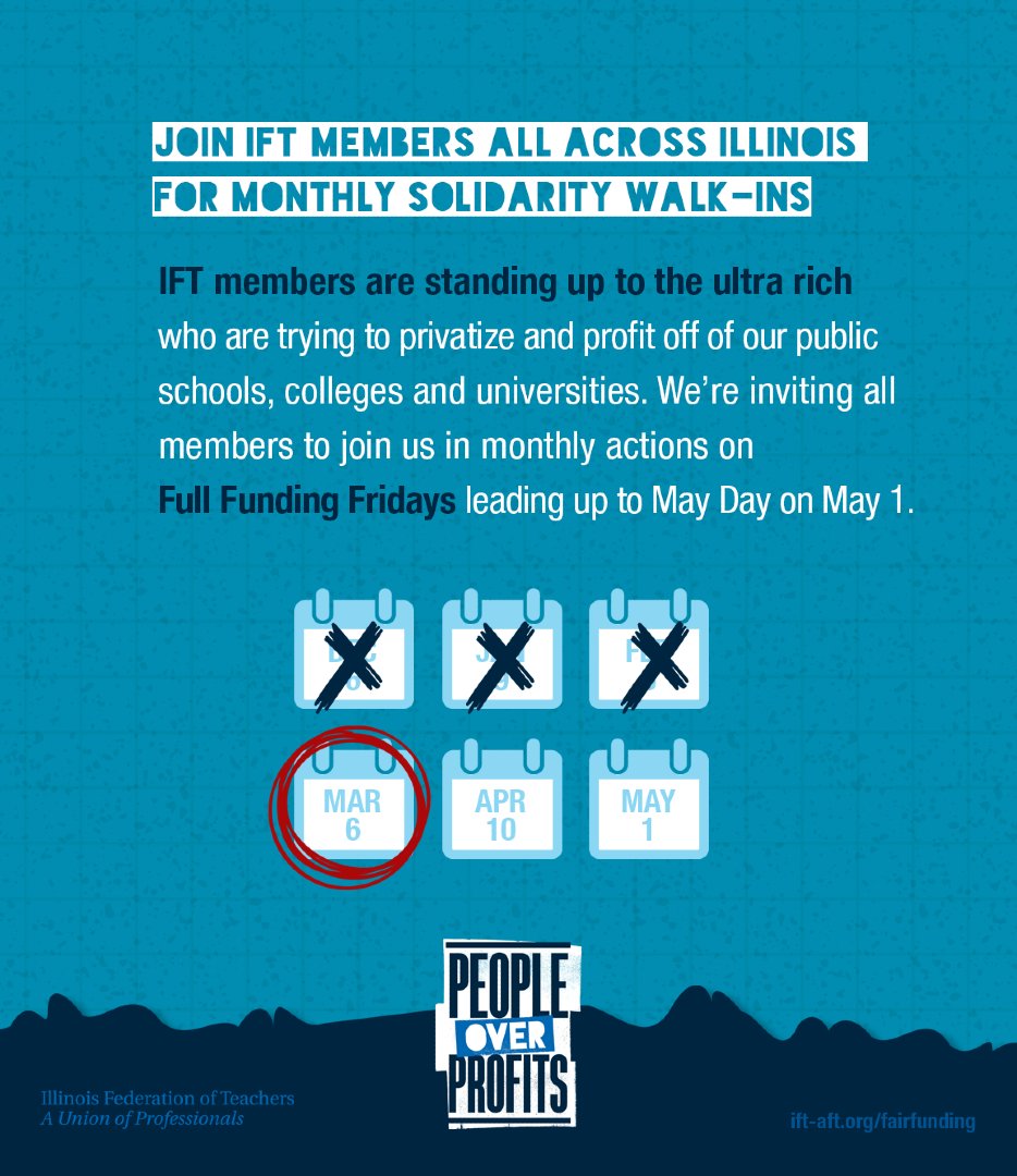 IL Federation of Teachers tweet media