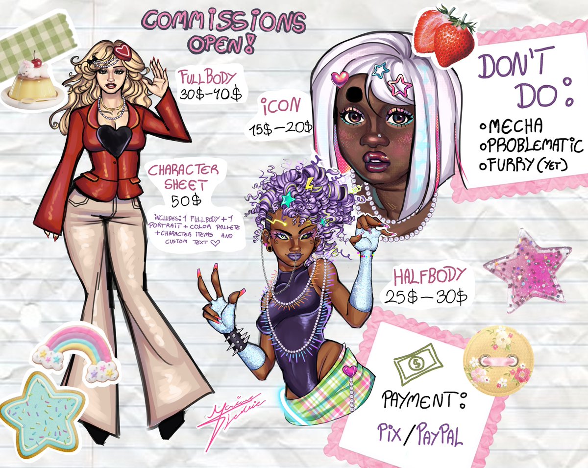 Mariana ⋅˚₊‧ ୨୧ ‧₊˚ ⋅ COMISSIONS OPEN (0/6) (@MarillanL) / Posts / X