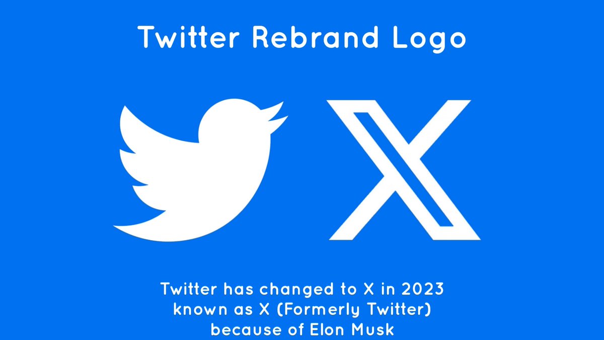 BATYTF2005's tweet photo. Twitter Rebrand Logo for 2023 by Elon Musk (Blue Background) https://t.co/i7r4uYeaLo