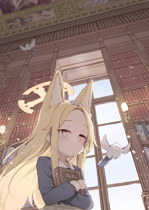 セイア×図書館④ #ブルアカ