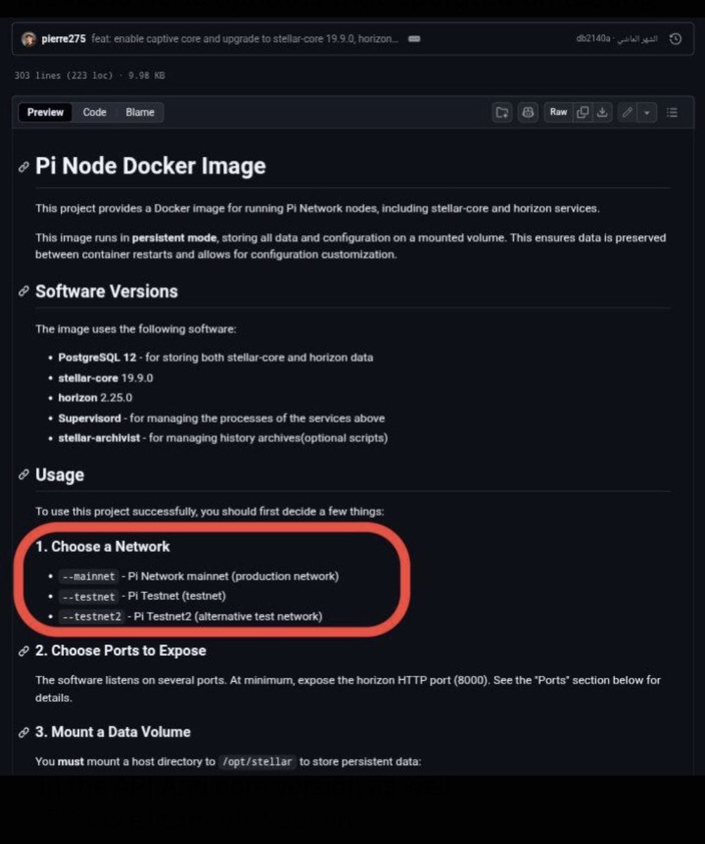 RiaHazem's tweet photo. Previous: Mainnet / Testnet / Testnet2

Update: --mainnet (production)

Node environment now points to production infrastructure.

Interesting timing before Pi Day.

#PiNetwork #PiNode #Mainnet #PiDay https://t.co/Jvt9MQhaqU
