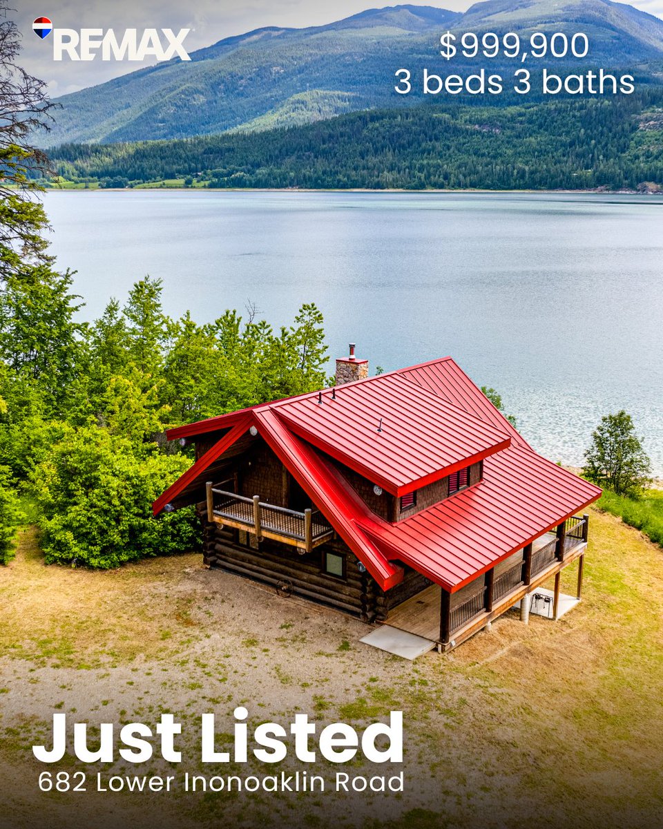 LisaSalt's tweet image. ✨ The ultimate private retreat on Arrow Lake with breathtaking waterfront views.

🏡 This 2022 custom log home sits on 10.25 acres with approximately 640 feet of waterfront.

#JustAddSalt #SaltFowler #RemaxVernon #RealEstate #VernonRealtor #WestArrowPark #EdgewoodBC