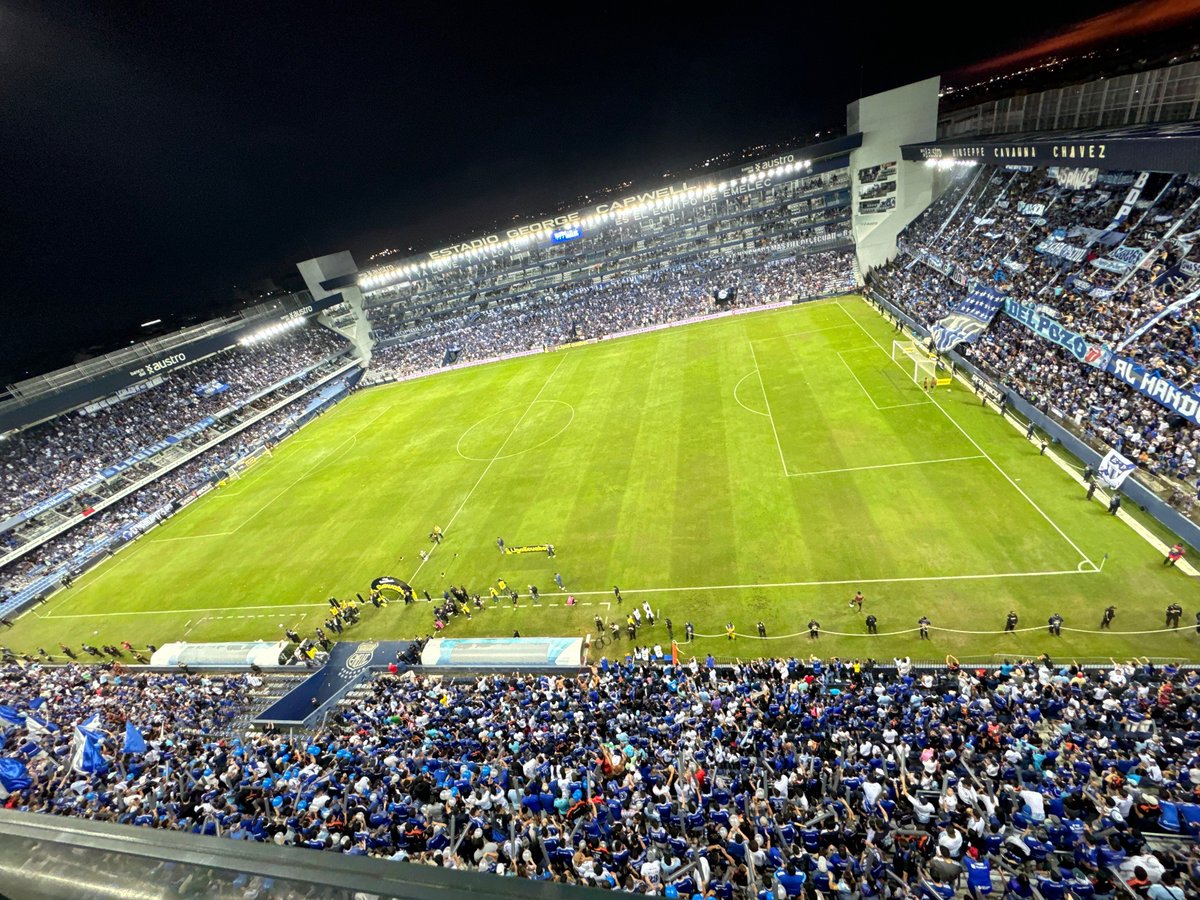 Hinchada de Emelec vs Delfín