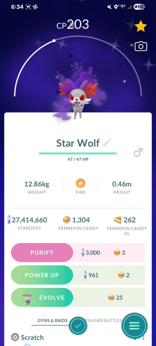 Yes please! #shinyshadowfennekin #pokemongo