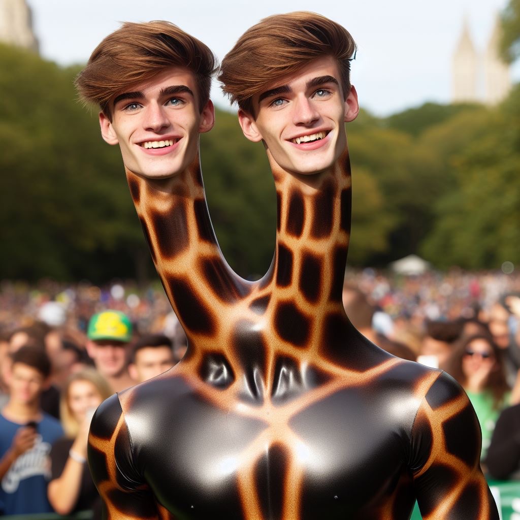 gsl_community's tweet image. All GSLs have varying degrees of shapeshifting abilities, as seen by this #GiraffeBoy who has decided that 'two heads are better than one'...

#Multihead #TwoHeads