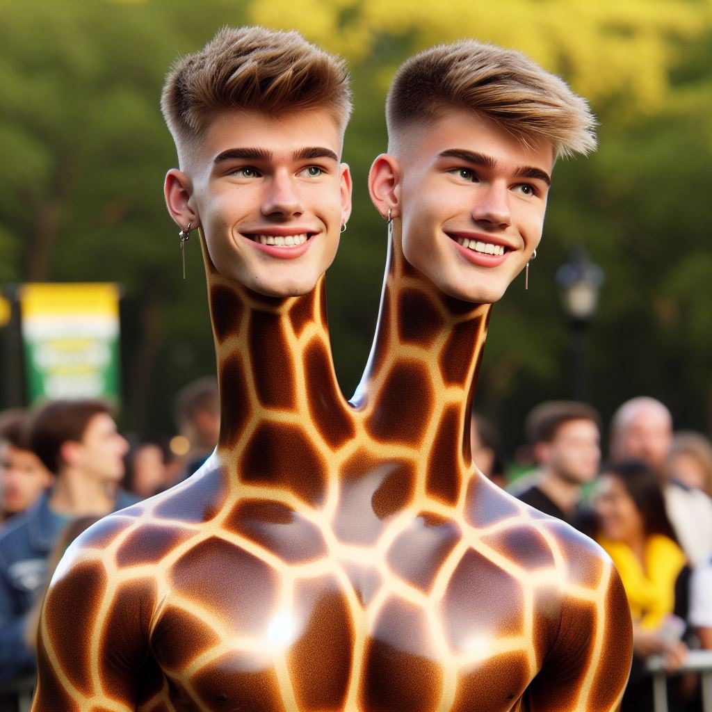 gsl_community's tweet image. All GSLs have varying degrees of shapeshifting abilities, as seen by this #GiraffeBoy who has decided that 'two heads are better than one'...

#Multihead #TwoHeads