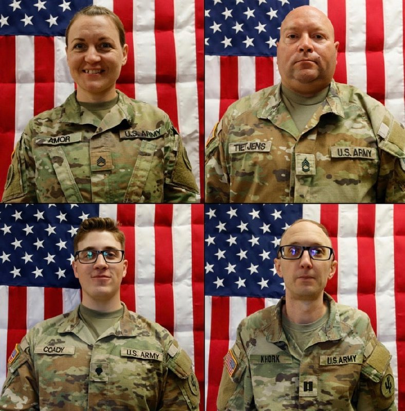 BREAKING: The Pentagon has released the names of four of the six American soldiers who fell in Operation Epic Fury:
🕯️Capt. Cody Khork, 35
🕯️Sgt. 1st Class Noah Tietjens, 42
🕯️Sgt. 1st Class Nicole Amor, 39
🕯️Sgt. Declan Coady, 20. 

They were killed in an Iranian drone strike at