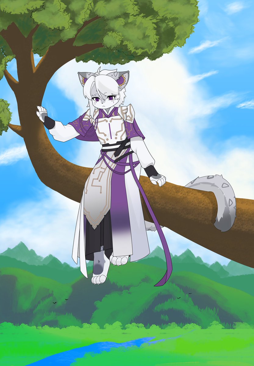 白狐雪殇 tweet media