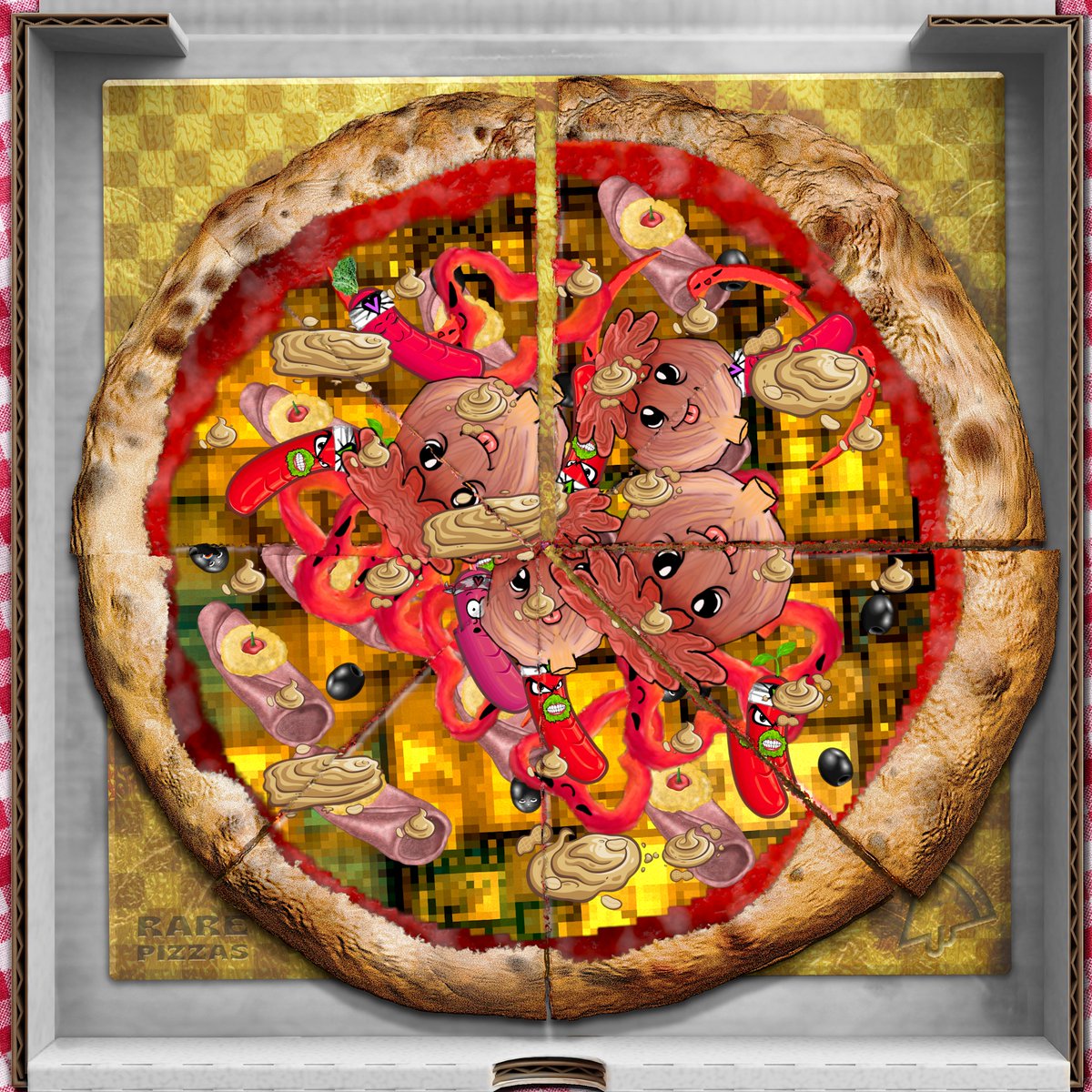 Rare Pizzas NFT 🍕🤌 tweet media