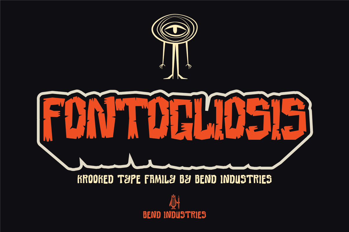 BendIndustries's tweet photo. Krooked is a bold display typeface built for logos, apparel, posters, and branding that can't straighten up. Imperfect lines. Loud personality. Built at Bend Industries in Seabrook, Texas. Here: https://t.co/7ti5NtO9aJ
#fonts #typography #displayfont #logodesign #typefoundry https://t.co/RamyErbZ2L