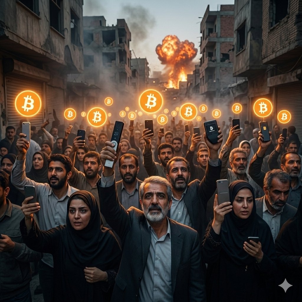 TheBitcoin__'s tweet photo. Amid war, Iranians are buying BTC and self-custodying fast 🇮🇷 https://t.co/Z6tIHvNqtD