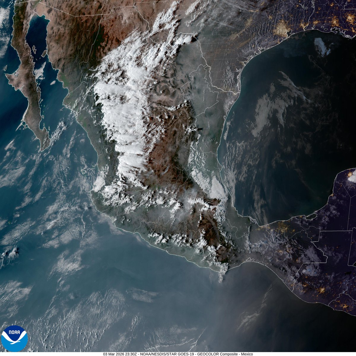 ⛈️¡LLUVIAS MUY BENÉFICAS!

🌲Está comenzando un periodo de lluvias sobre varias entidades de #México, observándose esta tarde tormentas en sectores de Dgo, Chih, Coah, Zac, Jal, Ags, Mich, EdoMex, Pue, Oax, Yuc

⚠️DESDE MAÑANA AUMENTAN CON GRANIZO, EXTENDIÉNDOSE; PENDIENTES‼️
