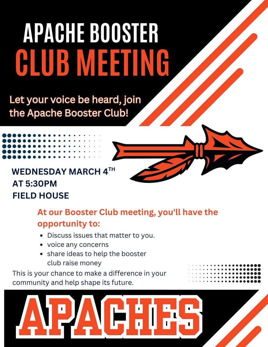 Gonzales Apache Athletic Booster Club tweet media