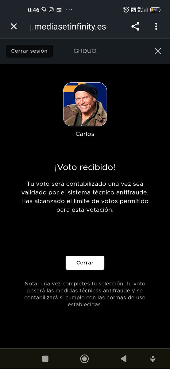 UnaMujerDe51's tweet photo. Yo ya.
#GHDúoGranFinal https://t.co/NsLXwFPrH5