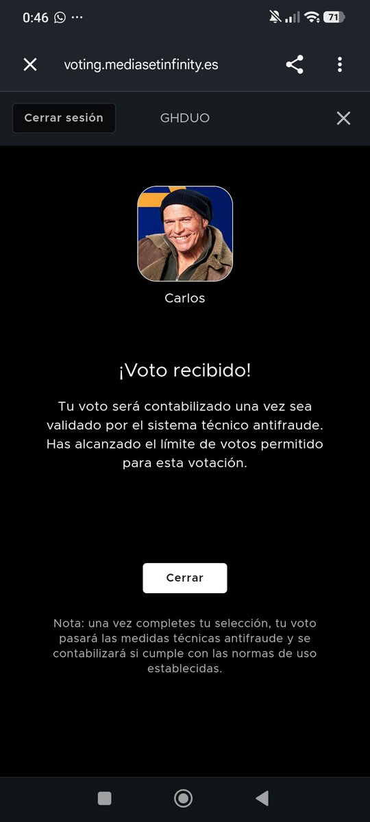 CarolDarklight's tweet photo. Vamosssss #GHDúoGranFinal https://t.co/y0S7JOeIEH