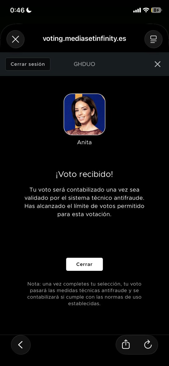 cotilleotvspain's tweet photo. ANITA GANADORA! 🩵

Desde Uruguay! 🩵

#GHDuoGranFinal #spain #Uruguay https://t.co/TGKQx2NDCj