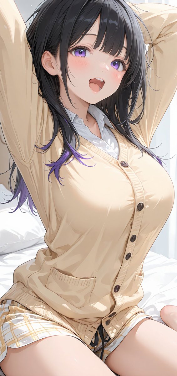 RT @itazuranchan: おはおはにゃ~✨
にゃんこさんみたいに、のびーってしよ~🐾
❁┈┈┈┈┈┈┈┈┈┈┈┈┈┈┈❁
SFW anime illustration