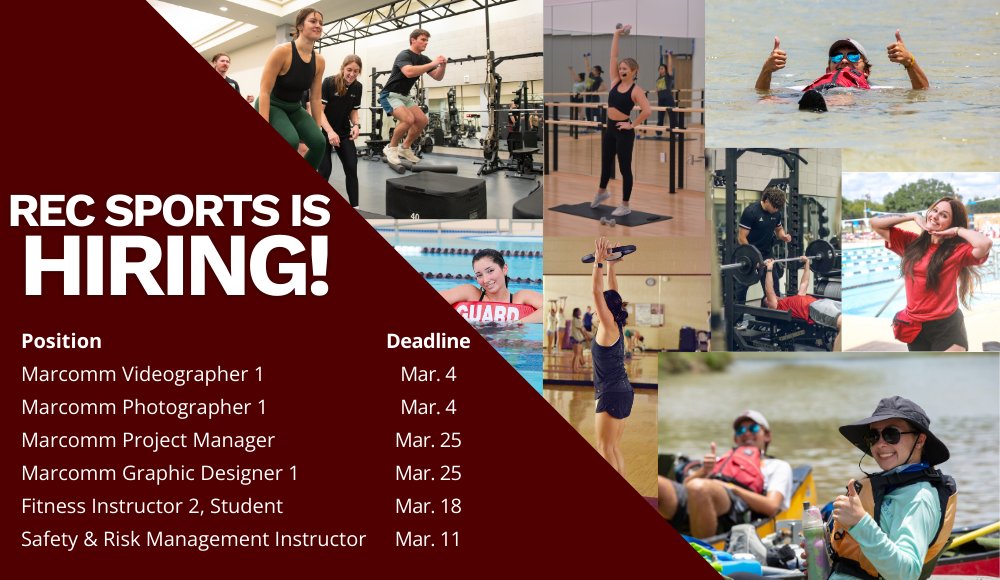 Texas A&M Rec Sports tweet media