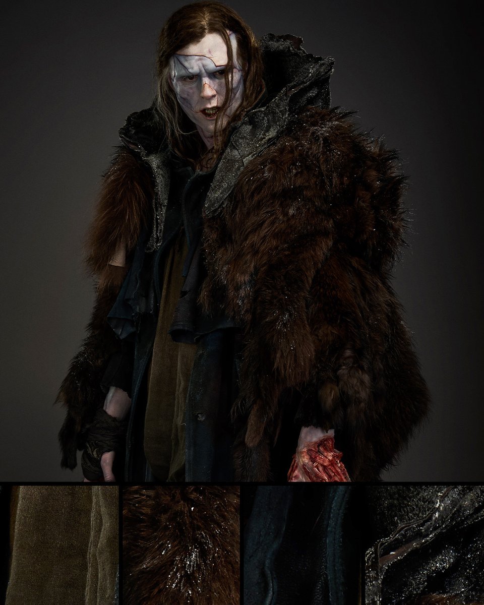 not gonna lie, wearing the skin of the wolf that killed your friend is so metal