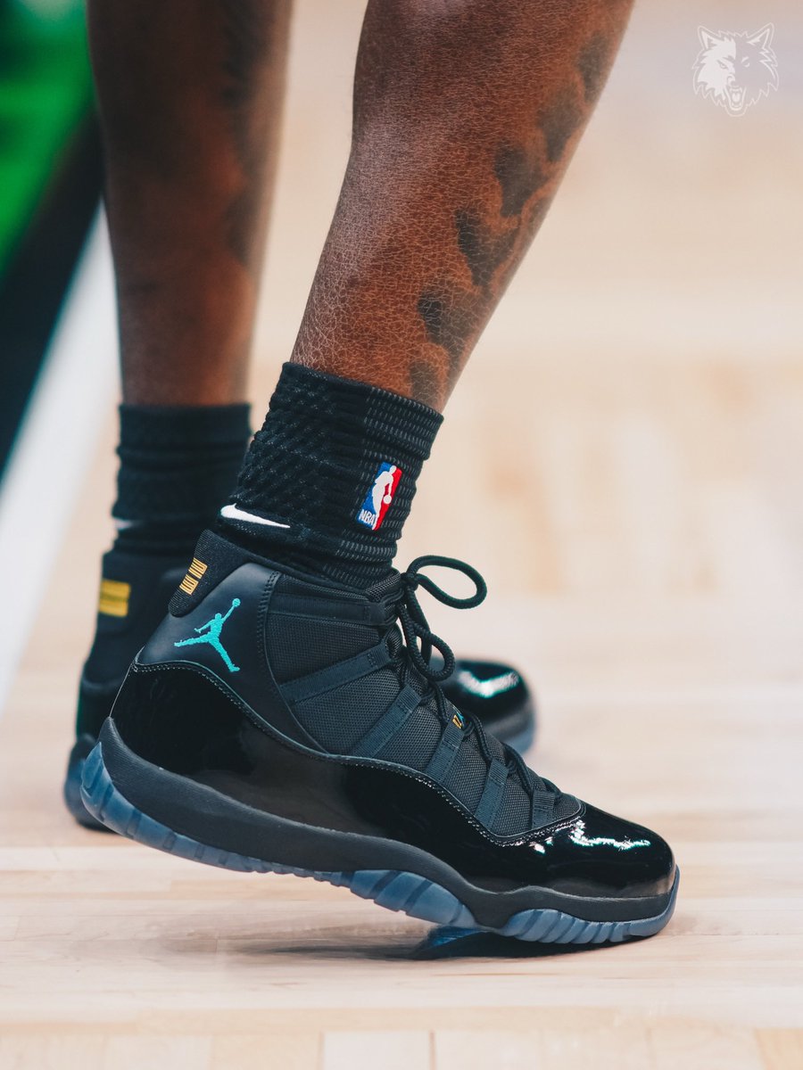 gamma blue 11s on feet