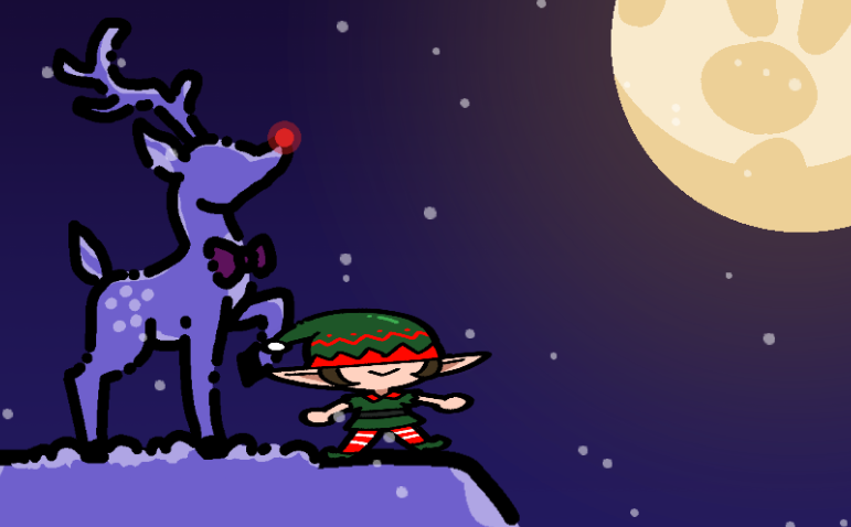 New Lil Elfred game from Annue &amp; Friends on STEAM<3
♡♡ come have some lewd christmas fun ♡♡
it's called "Lil Elfred Re:Gifted" on steam :3 ! ($2)