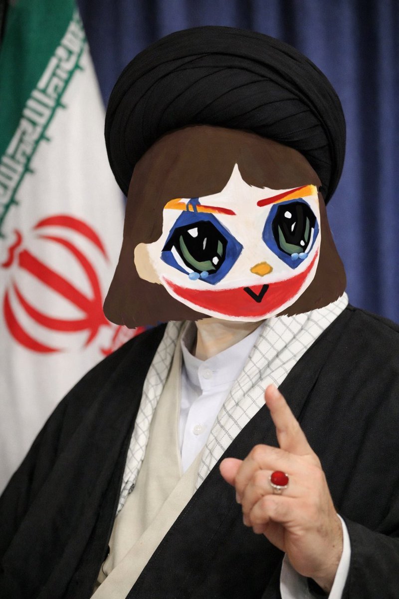 _bolivian's tweet photo. BREAKING: Mitch (idrawline) to become new ayatollah of Iran. https://t.co/CG1VQBQJ2h