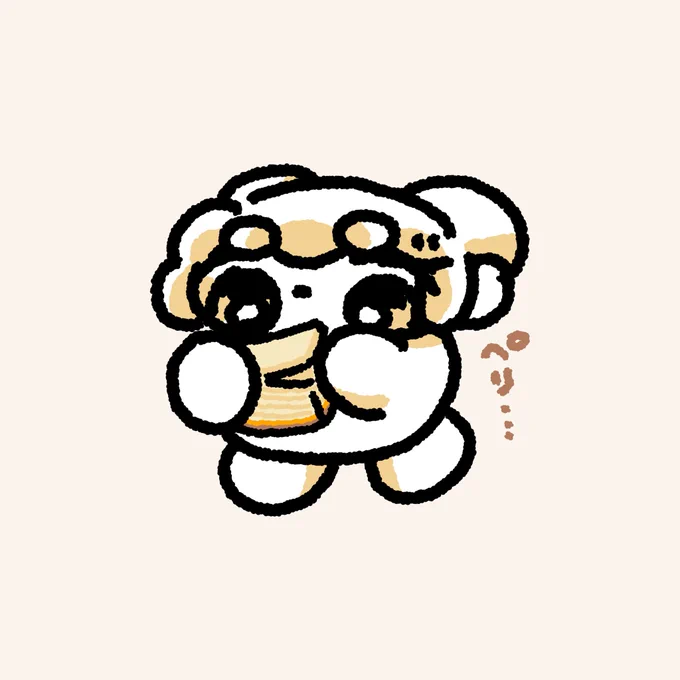 ( ( ˘ ~ ˘( )⊃ ) #バウムクーヘンの日