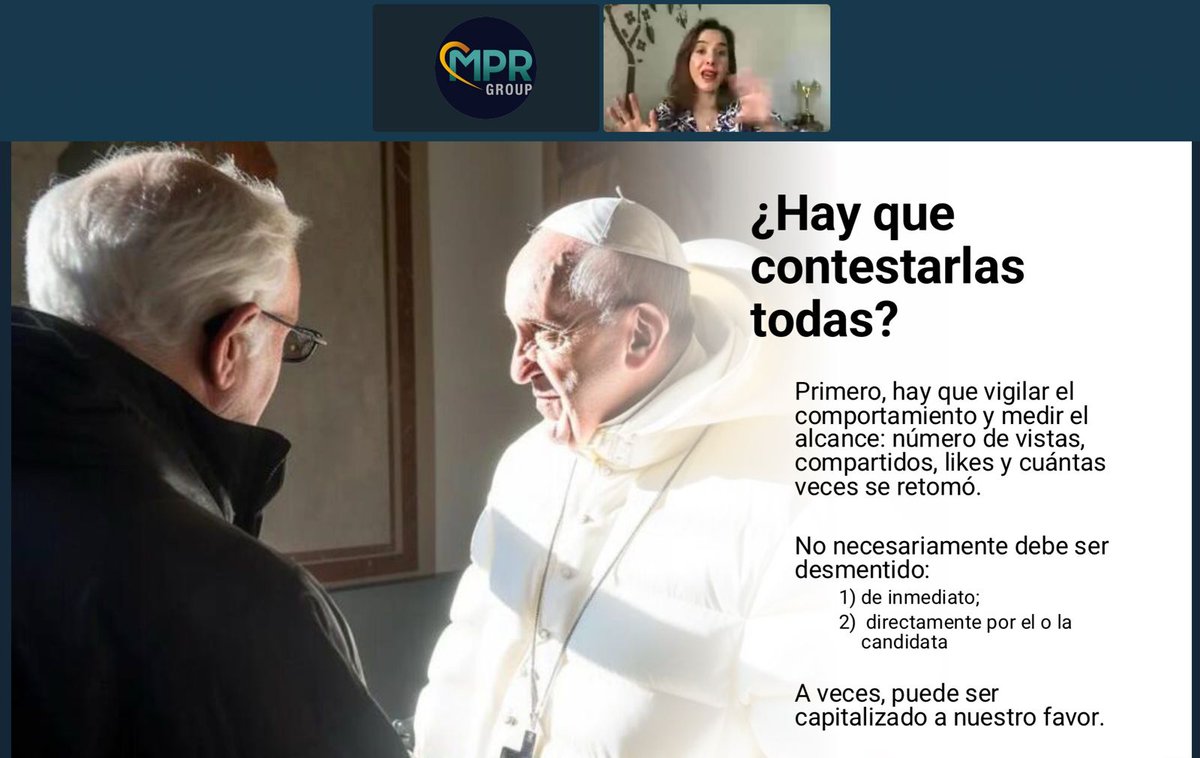 “Antes de responder, hay que medir: ¿a quién le llegó? ¿cuál fue el alcance? ¿cuánto puede afectar mi imagen?” <a href="/LaChif/">Alejandra Lopez</a>

➡ APROVECHA UN MES GRATIS DE SUSCRIPCIÓN: patreon.com/BIPONTINO/rede…

#GestiónDeCrisis #ComPol #BIPONTINO