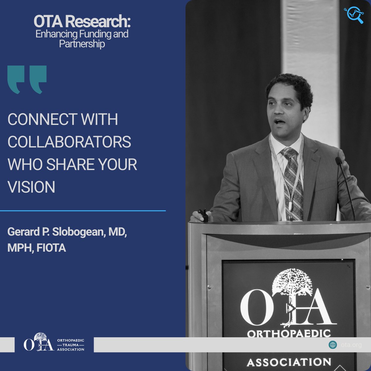 otatrauma's tweet photo. NEW THIS YEAR - special topic OTA meeting designed specifically for researchers and grant topics. Join us March 27, 2026 in Charlotte, NC, at the ORS Meeting. 

Full details and registration at https://t.co/hOPUKRV0EG https://t.co/wpvzBco7OX