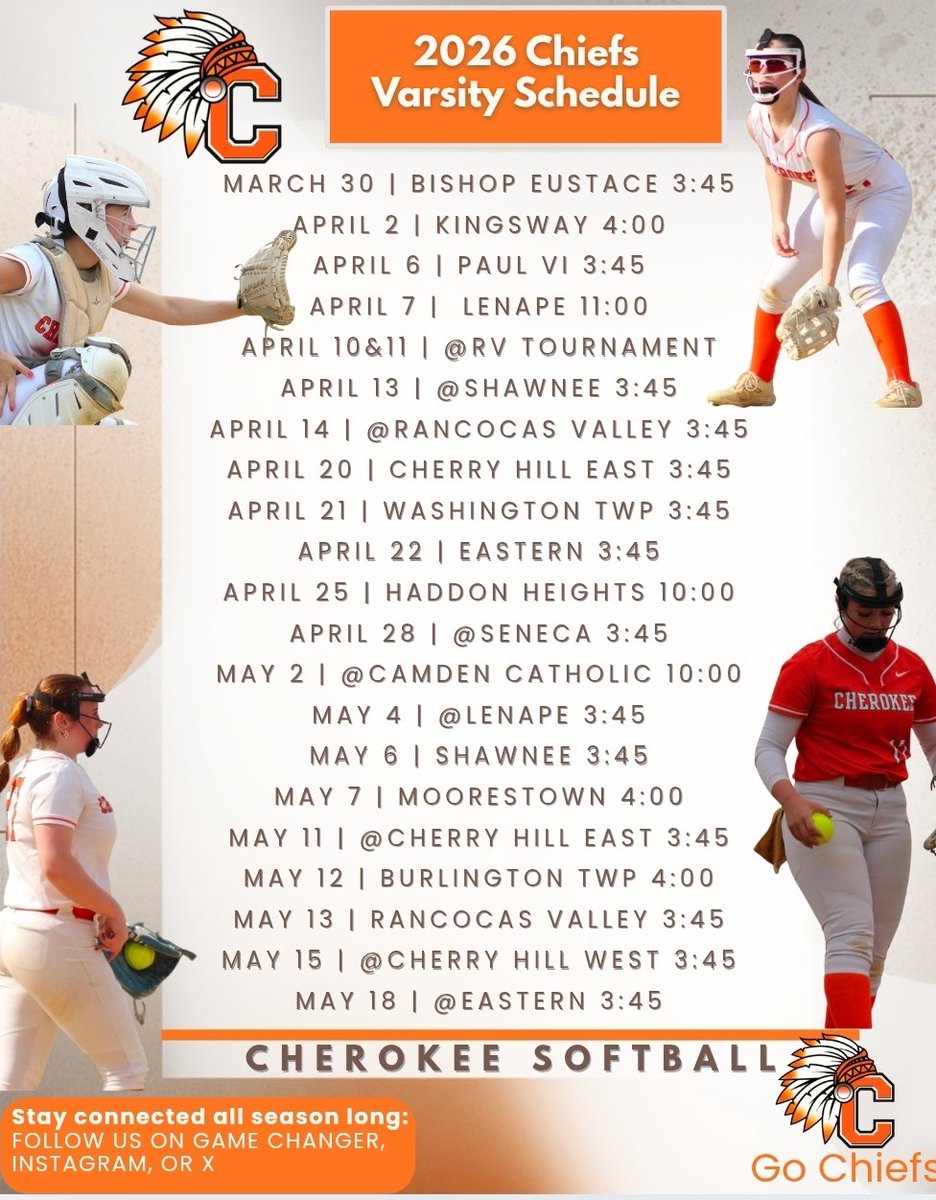 Cherokee Softball tweet media