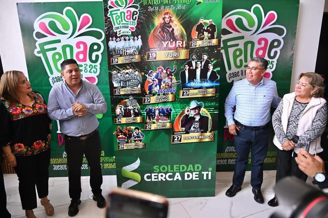 📰 Feria Nacional de la Enchilada 2026 tendrá presupuesto de 14 millones

🟠 Abastecimiento de agua  para colonias apenas recibe  1.3 millones anules… goo.su/8qjbA

#SLP #soledaddegracianosanchez #feria2026 #JuanManuelNavarroAlcalde  #FeriaDeLaEnchilada #dulcegalvan