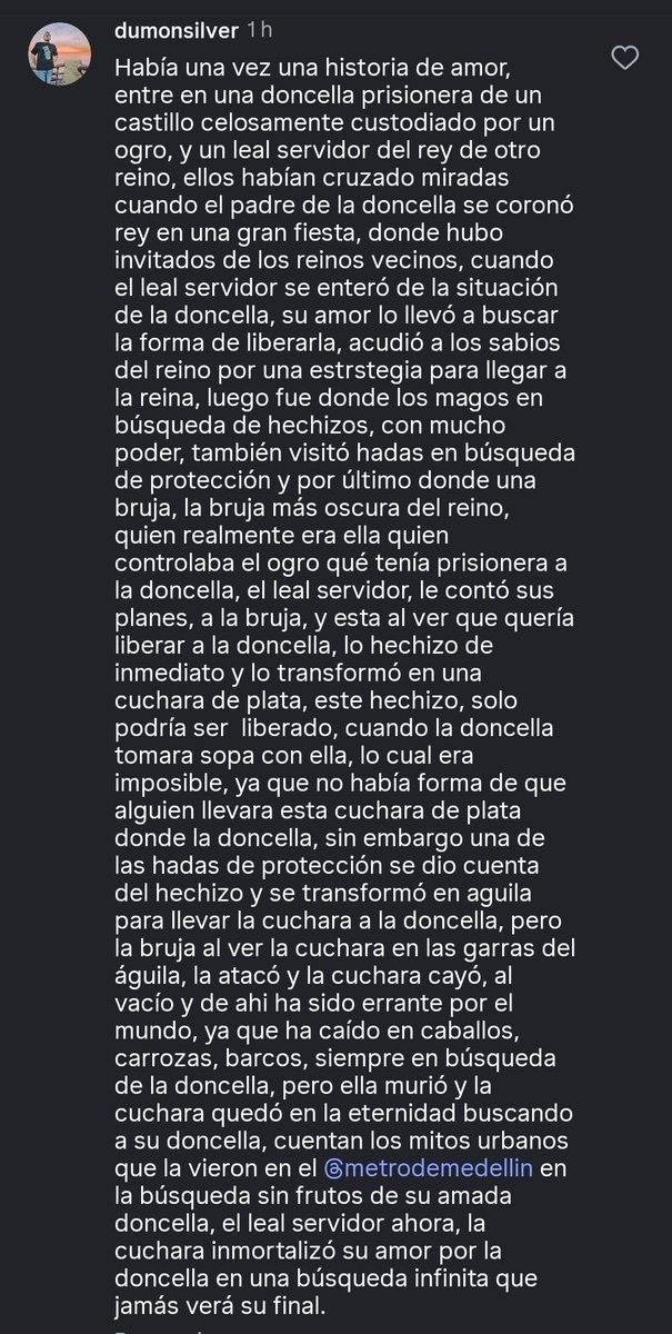 Monsilver's tweet photo. @metrodemedellin Aquí mi cuento inspirado en la foto encontrada en el metro @metrodemedellin https://t.co/oW7p08Ho6K