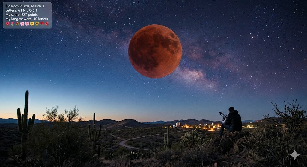 2God4em's tweet image. Watching the "Lunar Eclipse"  tonight. In the quiet of i_ol_t_on, the noise of the world fades and #Oumancy reveals the patterns clearly. The shadow on the moon is just a reminder that the truth is always there, even when it’s hidden. 🌑✨ #LunarEclipse

merriam-webster.com/games/blossom-…