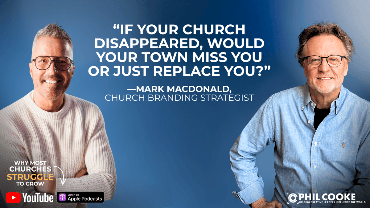 What is your church known for in your community? Here's how to strengthen your brand and grow your church. Watch: youtu.be/6Ad8qMHmB8Q or listen on Apple Podcasts: bit.ly/4sHc8qD 
<a href="/markmac1023/">Mark MacDonald</a> #churchgrowth #branding