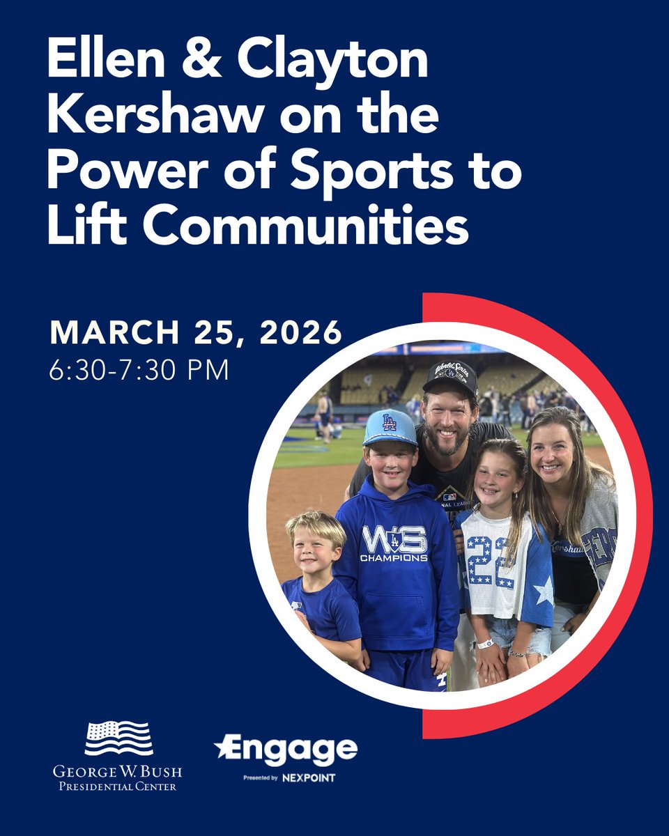 George W. Bush Presidential Center tweet media