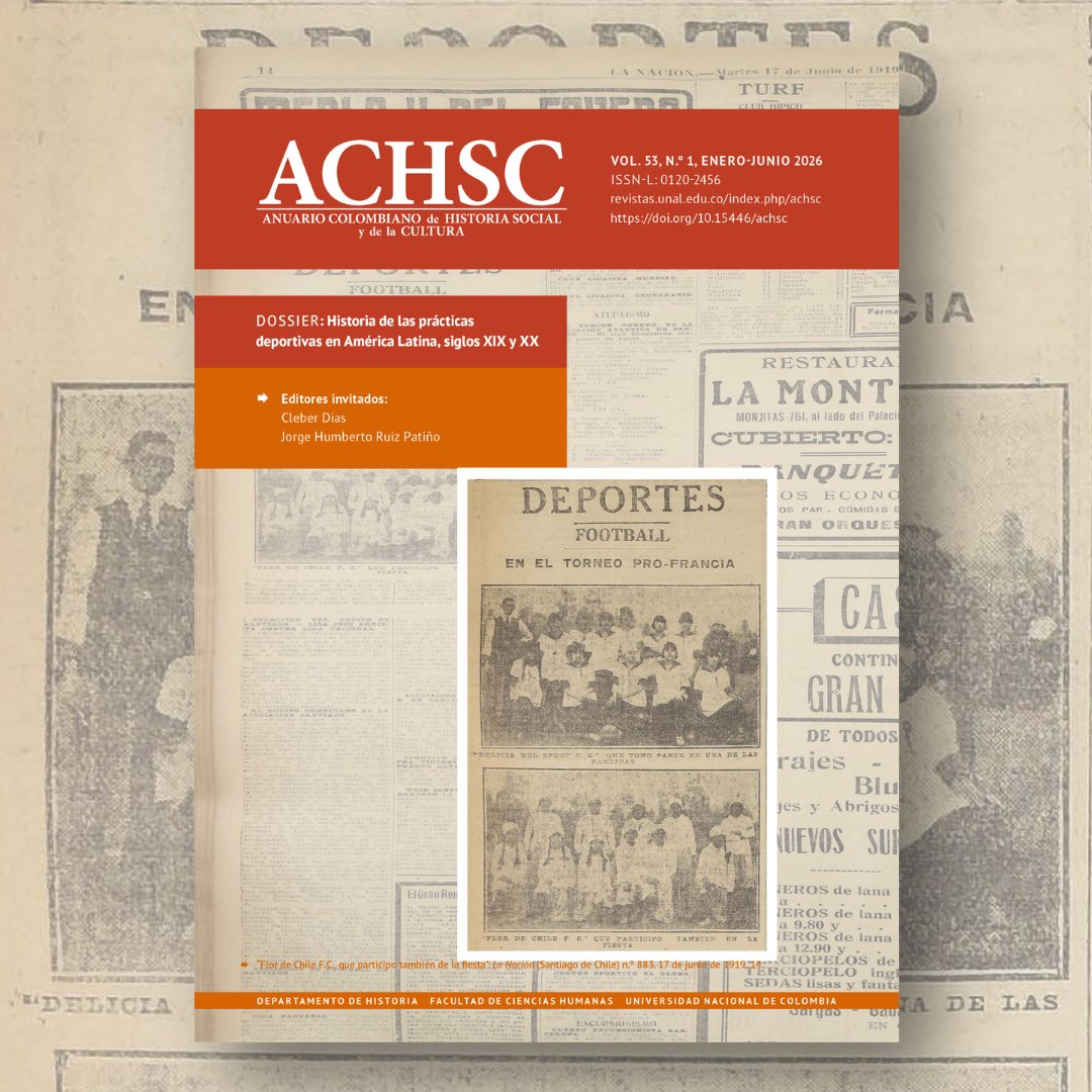 Anuario Colombiano de Historia Social y la Cultura tweet media