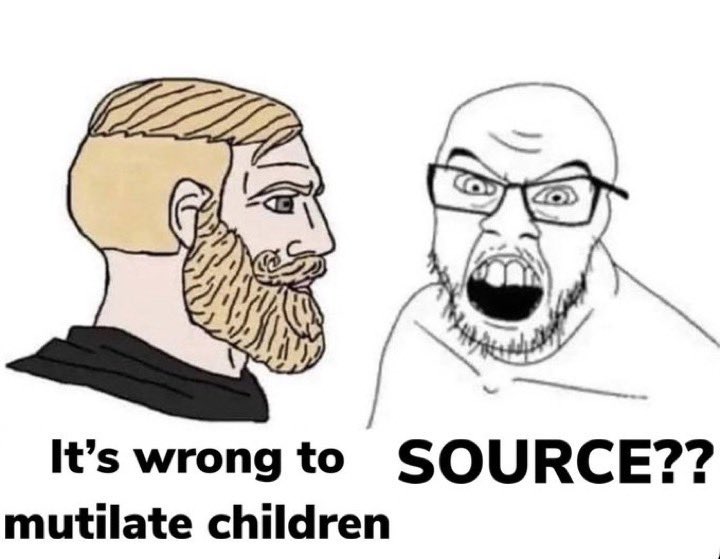 If Judges wanted to punish circumcisers, they could interpret the existing laws and precedents used to justify violent punishment of violent criminals to apply to Circumcisers.

But they don’t - they do nothing to contradict my claim, “Judges are in conspiracy to deny circ harm.”