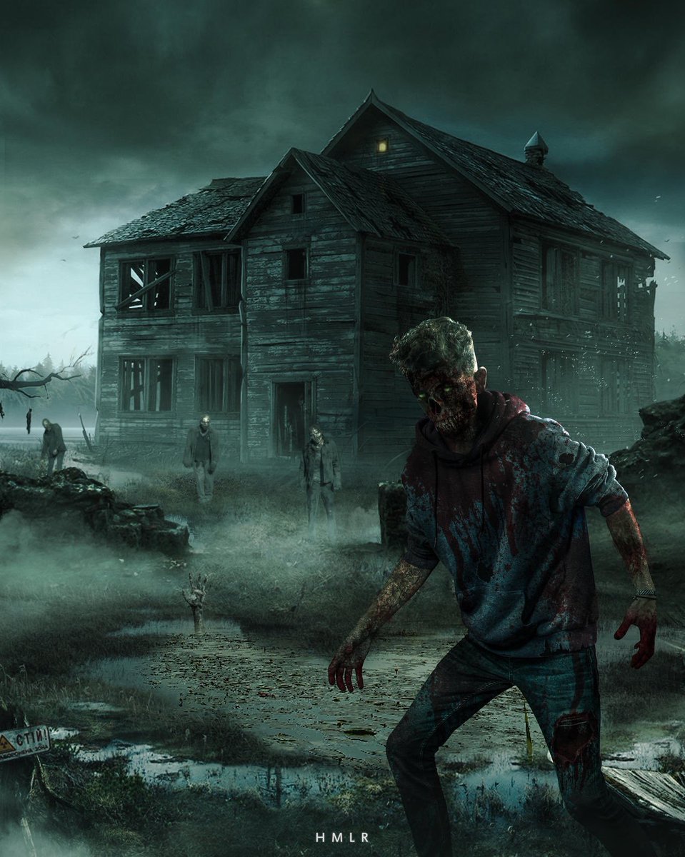 don353513's tweet image. #zombie #HorrorFamily #HorrorArt
