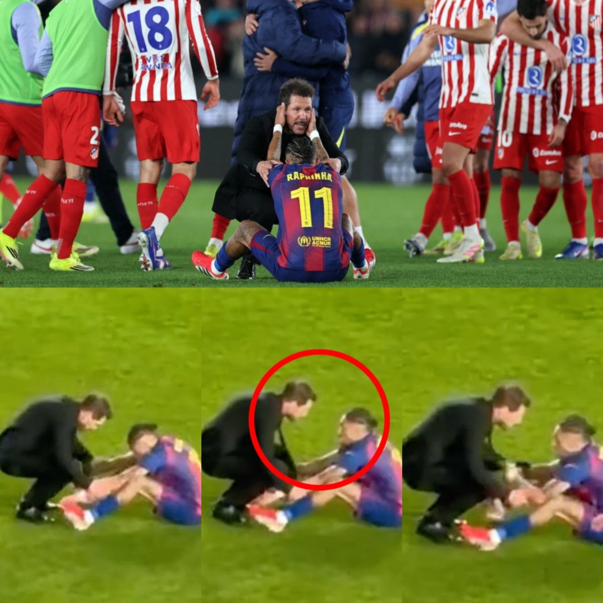 🚨🎙️| Cholo Simeone: “Todos sabemos como são aqueles que distribuem prêmios individuais no mundo do futebol, mas Raphinha e Pedri são dois dos melhores jogadores do mundo. Para mim, os dois melhores. Sempre defendi que este time do Barça joga de forma excelente e merece ser