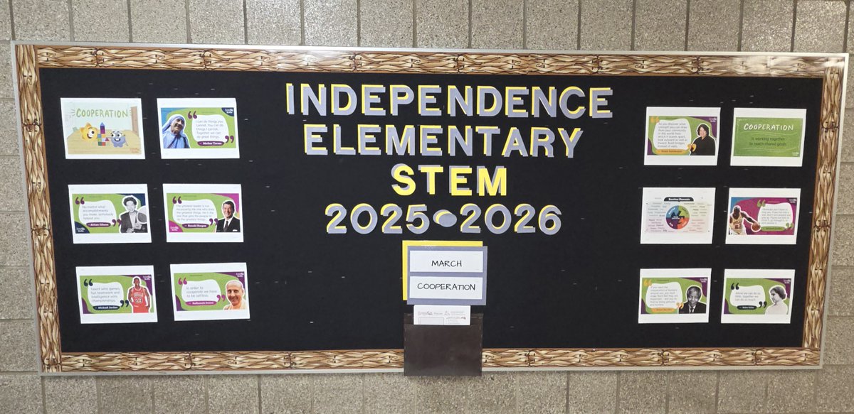 March's monthly theme is Cooperation.  Teachers will be looking to give out Hornet Tickets to students showing positive displays of Cooperation.
#indyPBIS