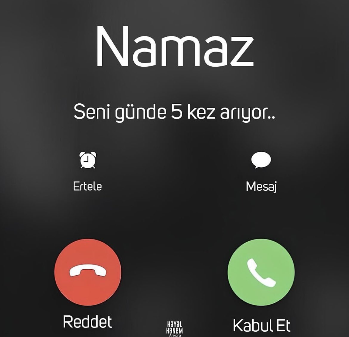 ''Allah'ım.. namaza üşenmeyen bir iman ile rızıklandır kalbimi